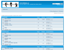 Tablet Screenshot of forum.katana.cz