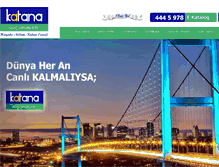 Tablet Screenshot of katana.com.tr